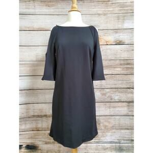 Trina Turk Cold Shoulder Dress Black 4